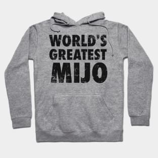 World's Greatest Mijo - Grunge design Hoodie